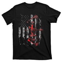 Bow Hunting Flag Archery T-Shirt