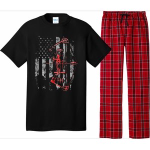 Bow Hunting Flag Archery Pajama Set