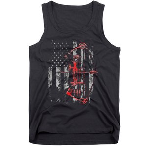 Bow Hunting Flag Archery Tank Top