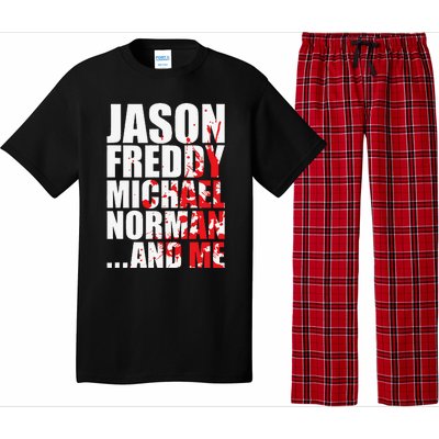 Bloody Halloween Famous Serial Slasher Killer Pajama Set