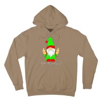 Bah Humbug Funny Grumpy Christmas Scrooge Gnome Hoodie