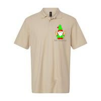 Bah Humbug Funny Grumpy Christmas Scrooge Gnome Softstyle Adult Sport Polo