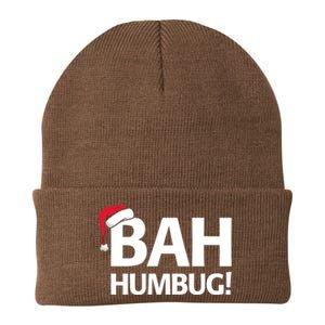 Bah Humbug Funny Santa Christmas Scrooge Knit Cap Winter Beanie