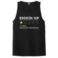 Broken Hip Funny Injury Recovery Get Well Soon PosiCharge Competitor Tank