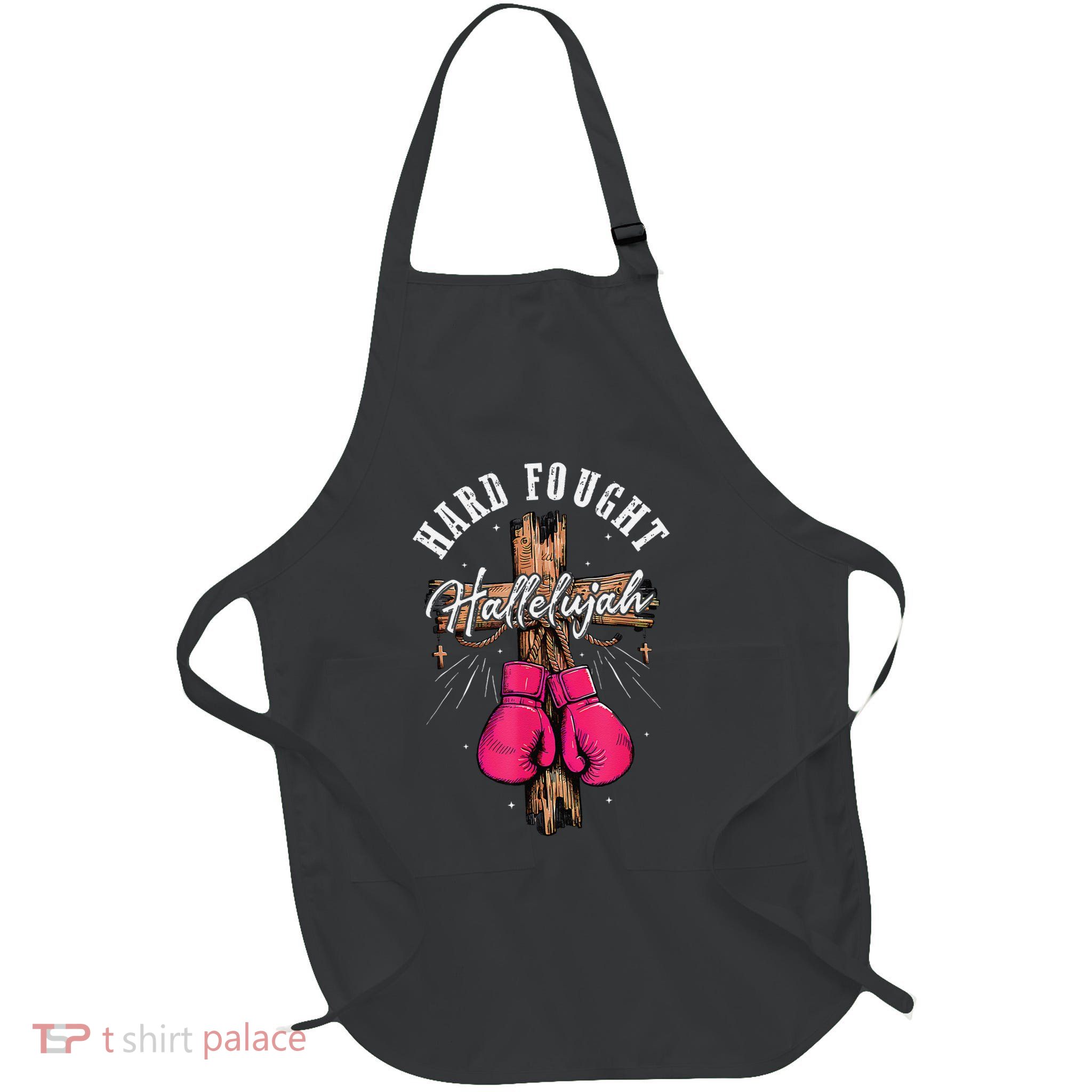 Brandon Hard Fought Hallelujah Praise Jesus Lake Merch Apron
