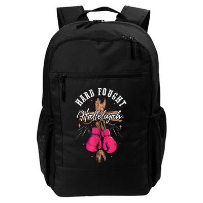 Brandon Hard Fought Hallelujah Praise Jesus Lake Merch Backpack