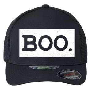 Boo Halloween Festive Flexfit Unipanel Trucker Cap