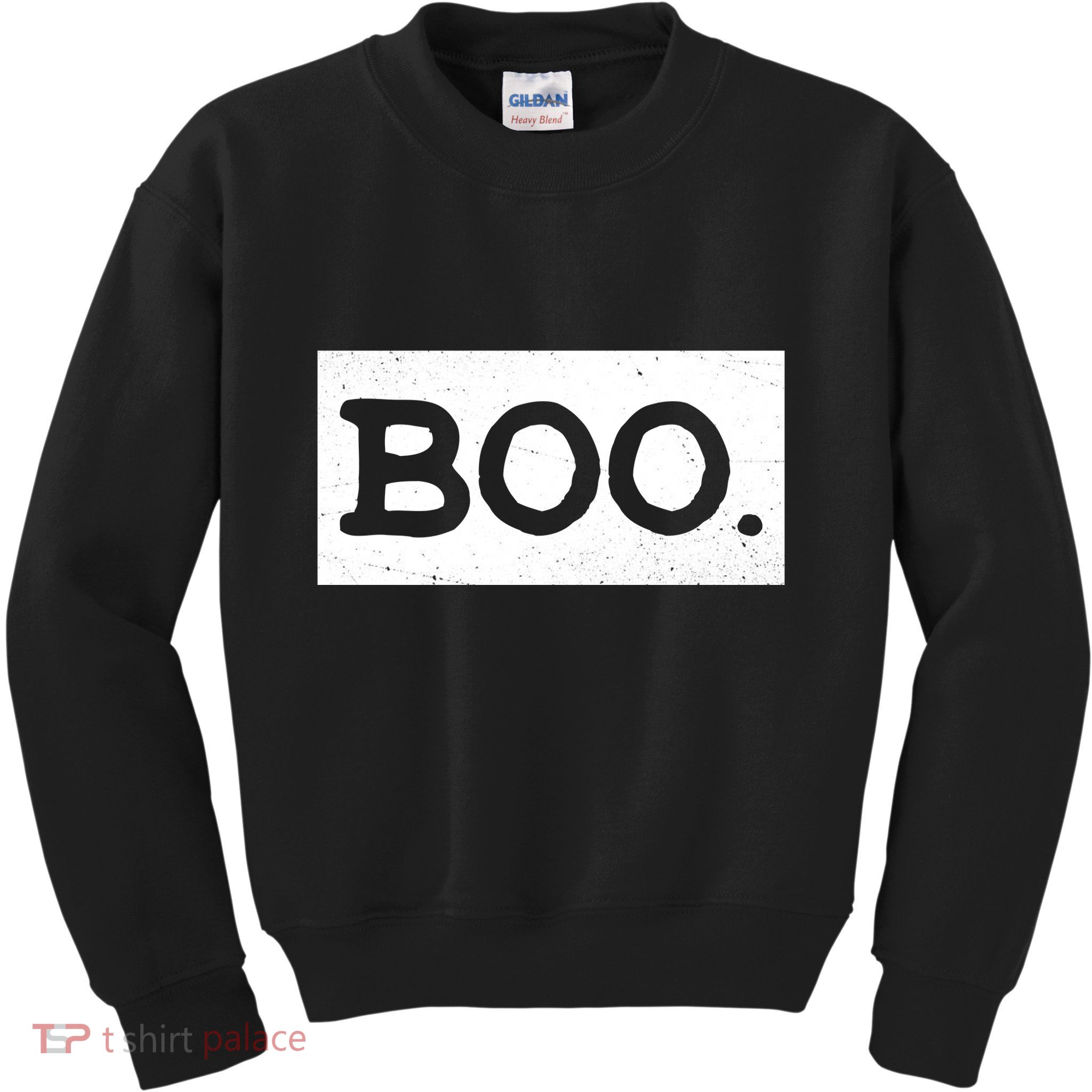 Boo Halloween Festive Kids Sweatshirt