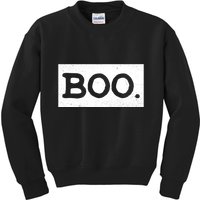 Boo Halloween Festive Kids Sweatshirt
