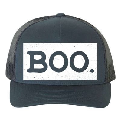 Boo Halloween Festive Yupoong Adult 5-Panel Trucker Hat