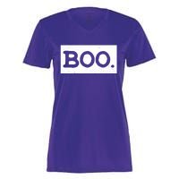 Boo Halloween Festive Women's Momentum V-Neck T-Shirt