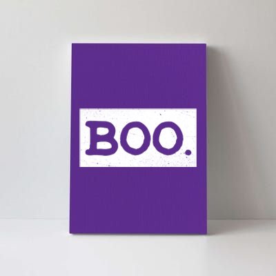 Boo Halloween Festive Canvas