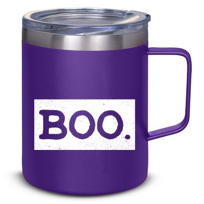 Boo Halloween Festive 12oz Stainless Steel Coffee Mug