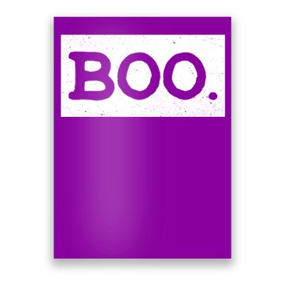 Boo Halloween Festive Poster