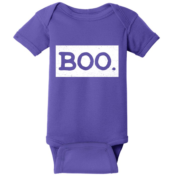 Boo Halloween Festive Baby Bodysuit