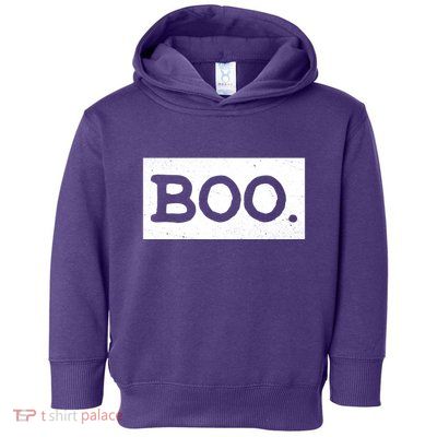 Boo Halloween Festive Toddler Hoodie