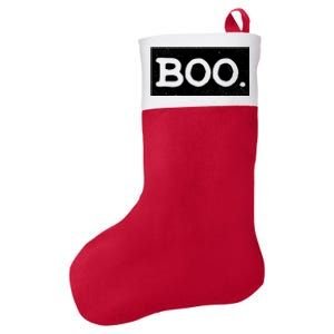 Boo Halloween Festive Felt Holiday Christmas Stocking