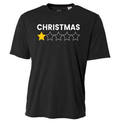 Bah Humbug Funny Christmas With A Star Cooling Performance Crew T-Shirt