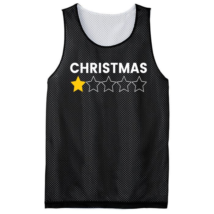 Bah Humbug Funny Christmas With A Star Mesh Reversible Basketball Jersey Tank