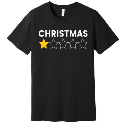 Bah Humbug Funny Christmas With A Star Premium T-Shirt