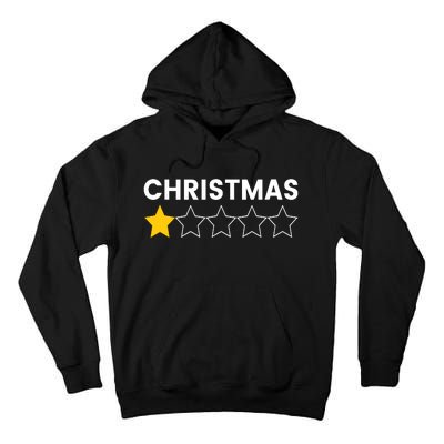 Bah Humbug Funny Christmas With A Star Tall Hoodie