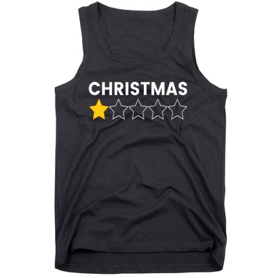 Bah Humbug Funny Christmas With A Star Tank Top