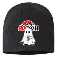 Booschbeer Halloween Funny Ghost Drinking Beer Sustainable Beanie