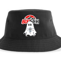 Booschbeer Halloween Funny Ghost Drinking Beer Sustainable Bucket Hat