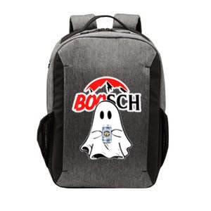 Booschbeer Halloween Funny Ghost Drinking Beer Vector Backpack