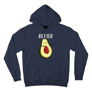 Better Half Funny Couple Avocado Matching Hoodie