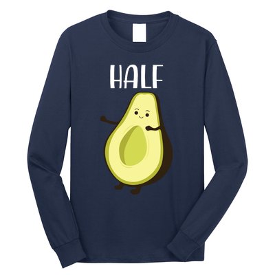 Better Half Funny Couple Avocado Matching Long Sleeve Shirt