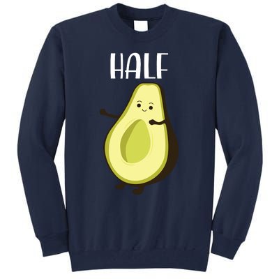 Better Half Funny Couple Avocado Matching Tall Sweatshirt