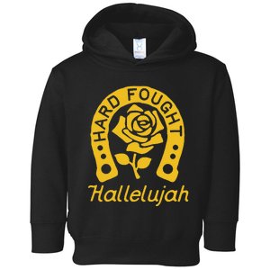 Brandon Hard Fought Hallelujah Praise Jesus Lake Merch Toddler Hoodie