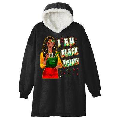 Black History For Women Black History Month Decor Hooded Wearable Blanket