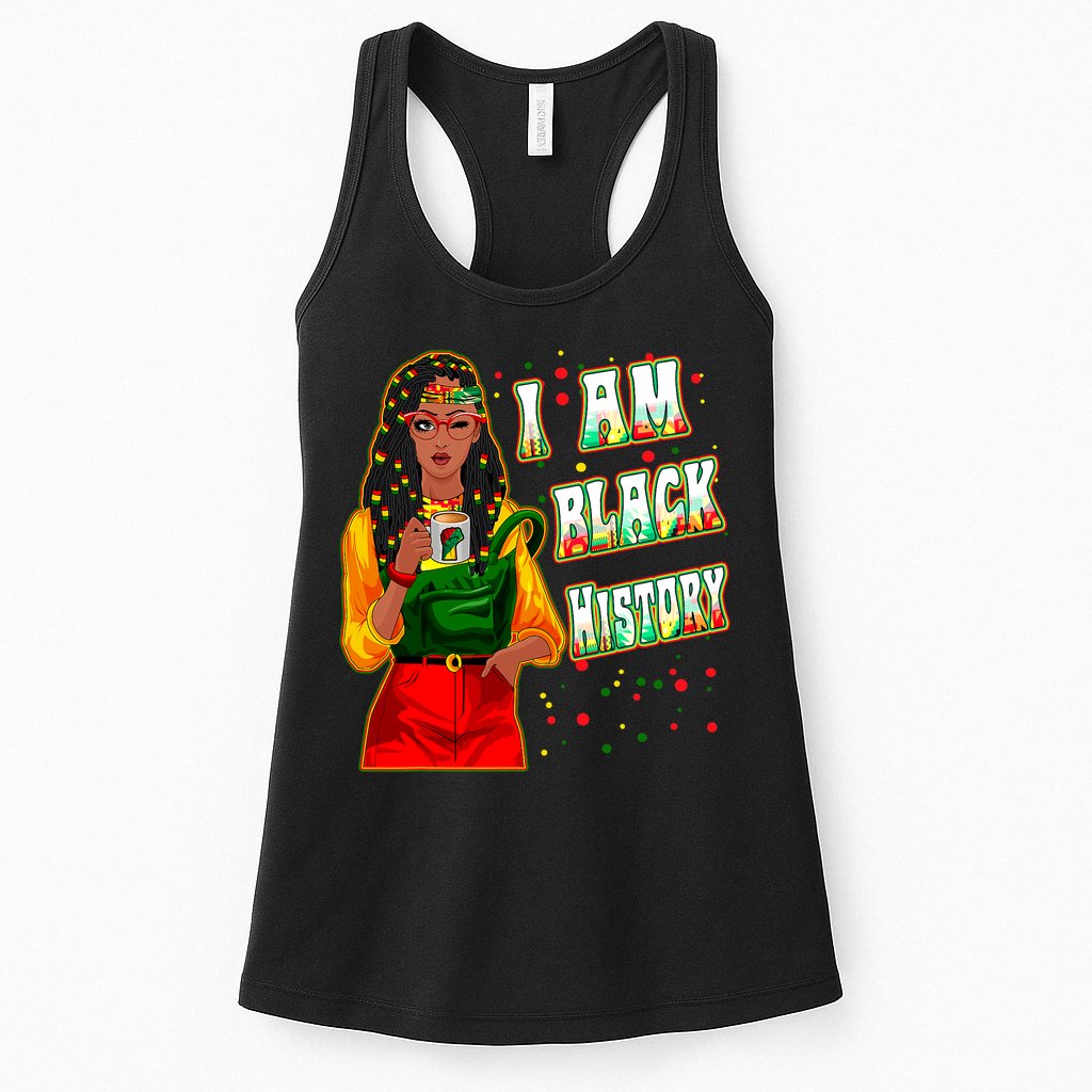 Black History For Women Black History Month Decor Womens Tank Top