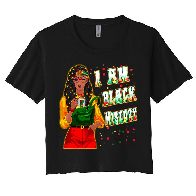 Black History For Women Black History Month Decor Crop Top