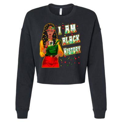 Black History For Women Black History Month Decor Cropped Pullover Crew