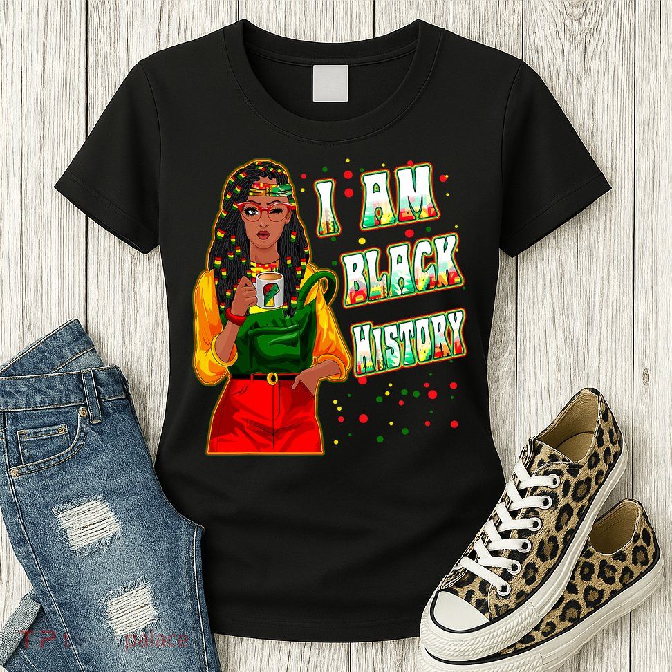 Black History For Women Black History Month Decor Womens T-Shirt