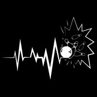 Bowling Heartbeat For Bowling Lovers And Players Backpack