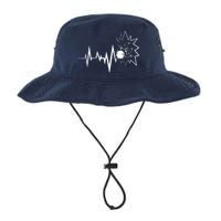 Bowling Heartbeat For Bowling Lovers And Players Bucket Hat
