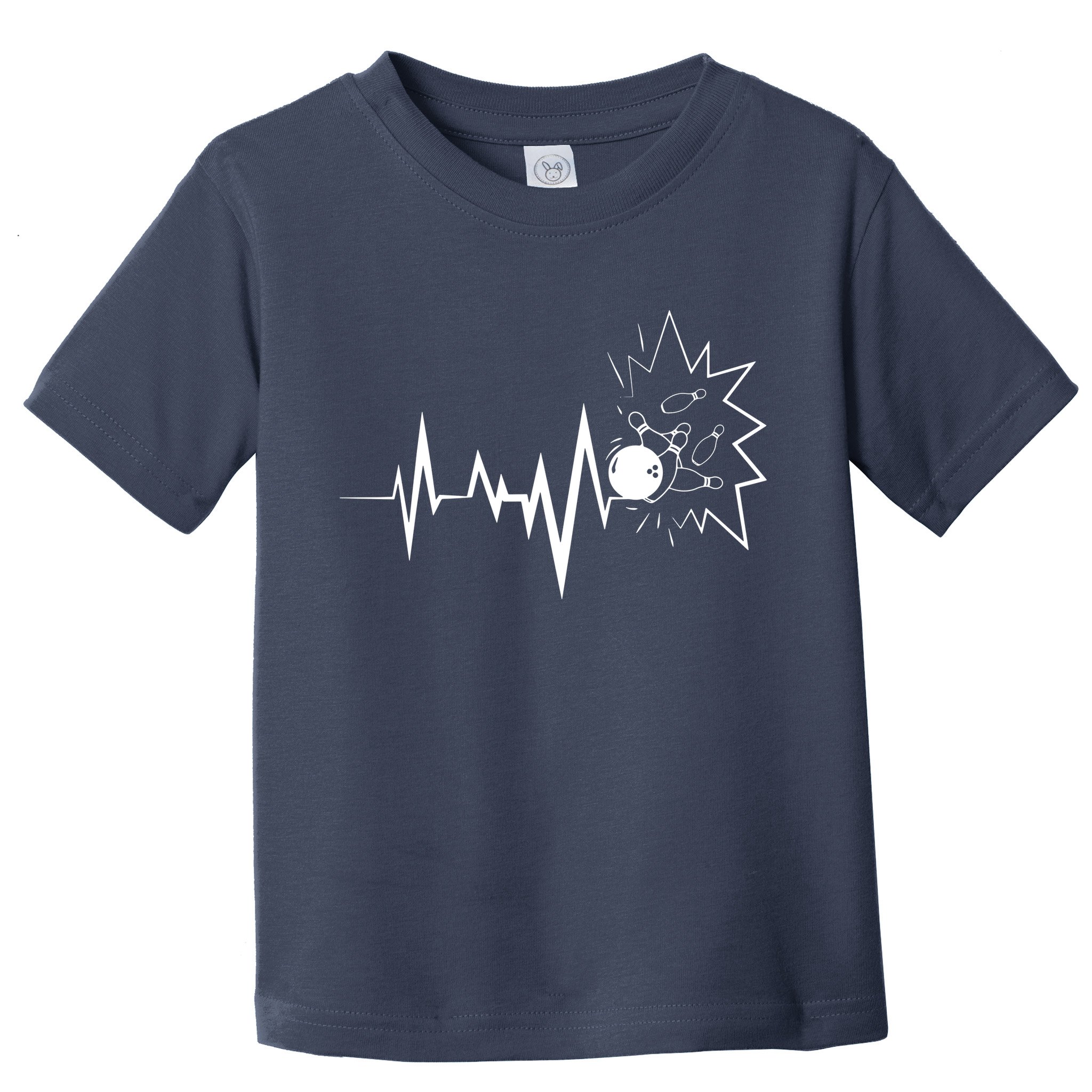 Bowling Heartbeat For Bowling Lovers And Players Toddler T-Shirt