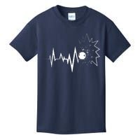 Bowling Heartbeat For Bowling Lovers And Players Kids T-Shirt