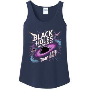 Black Holes For Space Lover Science Geeks Funny Astronomy Ladies Essential Tank