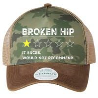 Broken Hip Funny Injury Recovery Get Well Soon Legacy Tie Dye Trucker Hat