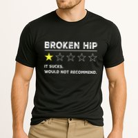 Broken Hip Funny Injury Recovery Get Well Soon Performance Shirt