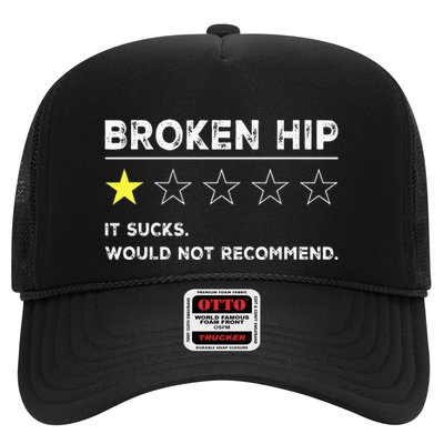 Broken Hip Funny Injury Recovery Get Well Soon Trucker Hat