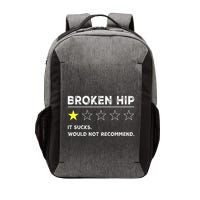 Broken Hip Funny Injury Recovery Get Well Soon Vector Backpack