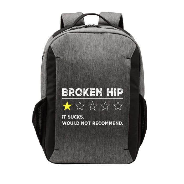 Broken Hip Funny Injury Recovery Get Well Soon Vector Backpack