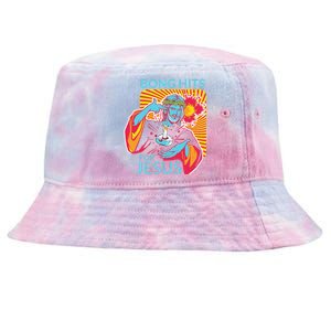 Bong Hits For Jesus I Funny THC Marijuana Stoner Gift Tie-Dyed Bucket Hat