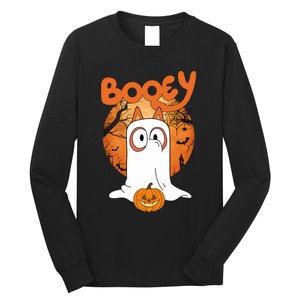 Booey Halloween Funny Spooky Season Blue Heeler Long Sleeve Shirt